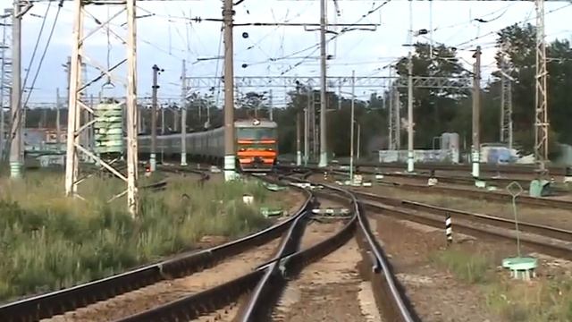 Электропоезд ЭР2Т-7147 станция Голицыно