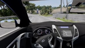 BeamNG.drive - Hyundai Elantra (MD) 1.6 MPi 2012 - Car Show Test Drive Crash .