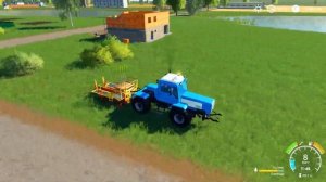 Farming Simulator 2019. Украгро. Уборка зерновых; посадка елей