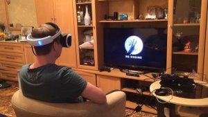 Первый запуск Sony VR (Шлем виртуальной реальности)