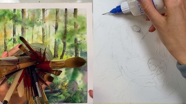 3 tips for masking fluid bottle - FINELINE applicator смотреть онлайн