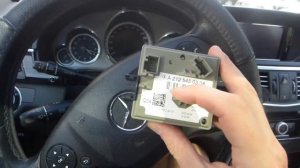 Мерседес w212 замена замка зажигания . Ремонт, программирование и адаптация автозамков.