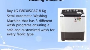 Best Semi Automatic Washing Machine Under 20000