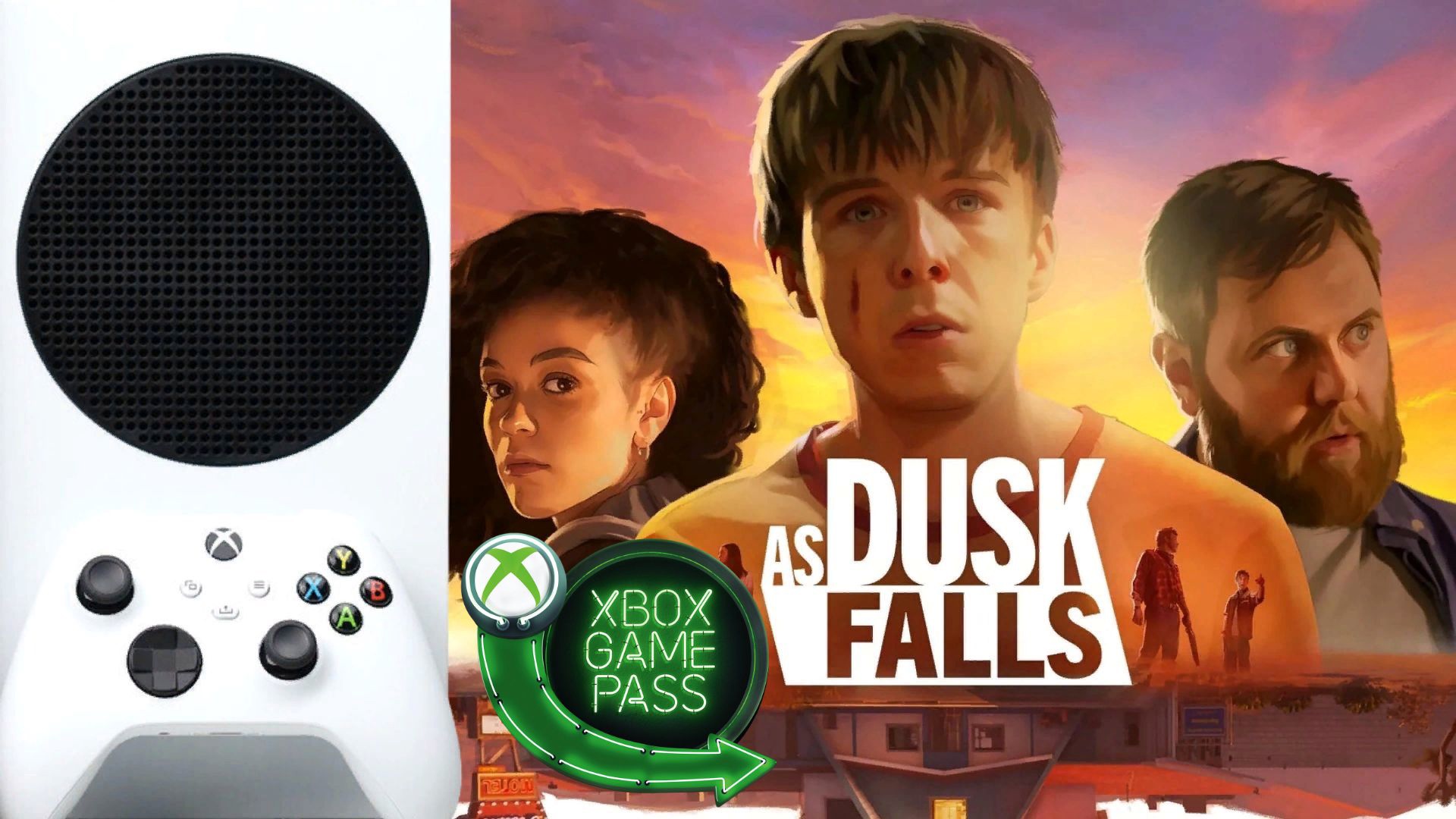 ? ГЛЯНЕМ ➔ As Dusk Falls на Xbox Series S [Game Pass]