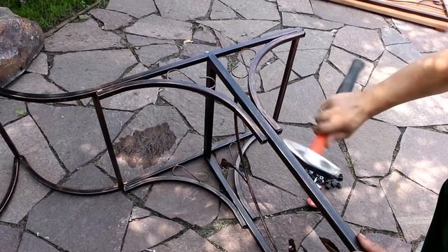Садовая арка со скамейкой 863-05R как собрать? ➡ Видео инструкция по сборке * садовый декор Хитсад