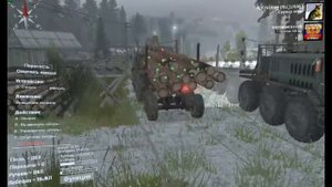 Spintires Сибирский экспресс 2016 часть 1