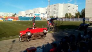 Трюки на "Шоу каскадеров"