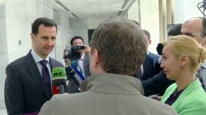 Президент Сирии Башар Асад дал интервью российским журналистам