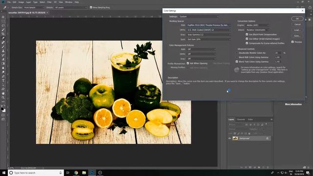 Color Settings in Photoshop Hindi Tutorials ll Lecture 48 || смотреть онлайн