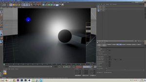 Урок : Работа с освещением и настройка света ( Cinema4D )