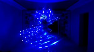 Светодиодные крылья модель "Pass de Blue-140" и корона "Виктория"  от LeDance Fashion +79264404648