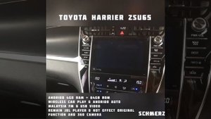 Toyota harrier JBL wireless CarPlay & Android auto & Android system