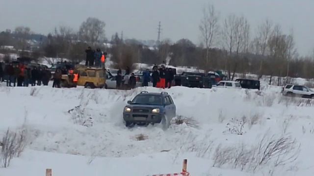 Джип Кросс Готов к Труду и Обороне 23.02.2018г. Новокузнецк. Нивы, УАЗы...