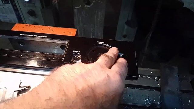 Фрезеровка панели передней на ламповый пред РМВ .Вспомнил как работать на фрезере