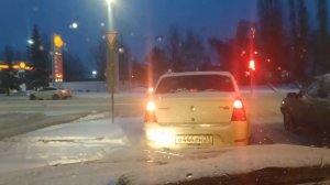 Заснеженный город. Нива Урбан 5д 2020 сток. По городу в снегопад на Ниве..mp4