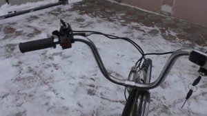 Электрический трехколесник с 2 ручками газа Часть 1