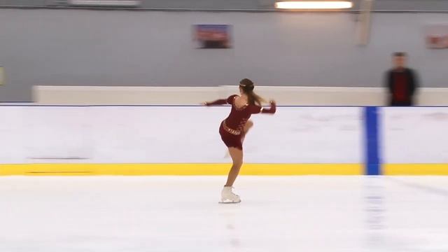 Всероссийские соревнования 'Надежды Росс Дeвушки, KMC Короткая программа 18# Софья ХОЗЯИНОВА  СПБ