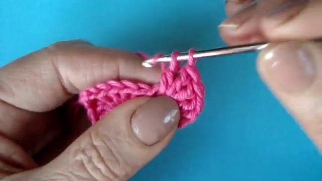 Как вязать Валентинку Crochet heart Урок 327