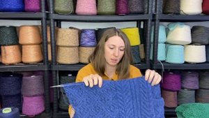 Вязание из твидовой пряжи