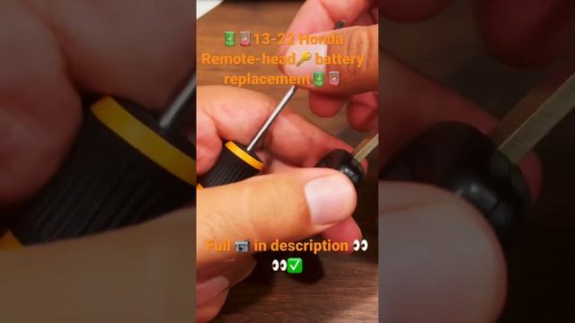 2013-2022 Honda Remote-HeadKey Battery Replacement ( Accord, Civic, CRV, HRV, Crosstour, Fit ) смотреть онлайн