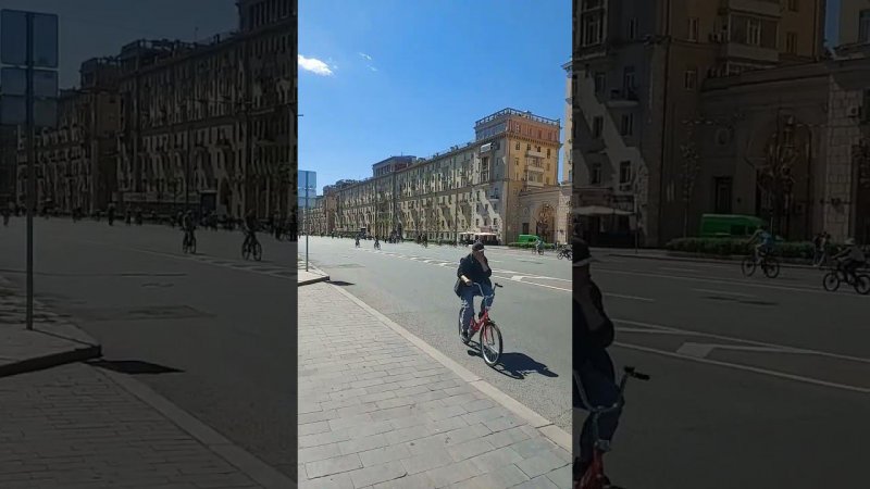 Велопробег на Садовом кольце