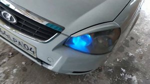 ЛУЧШИЕ!!!!лампочки в габариты с алиэкспресс на ПРИОРУ... RGB СТРОБОСКОПЫ...