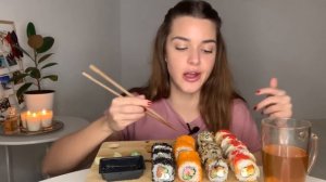 РИТУАЛЫ ДЛЯ ДЕНЕГ ?РАСПРОДАЖИ ? МОИ ПОКУПКИ  || МУКБАНГ суши роллы|| MUKBANG sushi rolls no asmr