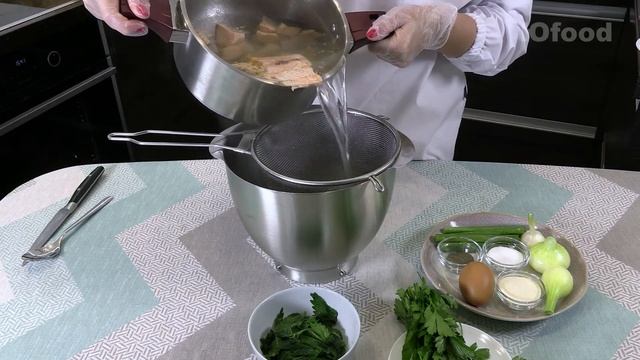 Суп «Два бульона». Юрма. Коми-Пермяцкая кухня.