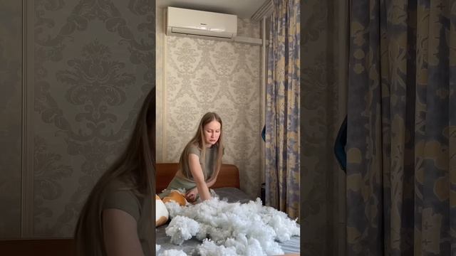 СТИРАЮ ОГРОМНУЮ ПОДУШКУ Ч.2 смотреть онлайн