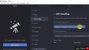 Fix: Can't find the script package in Atom? How to install?