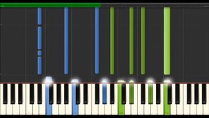 Alexandre Desplat - Statues  (Synthesia Piano Tutorial)