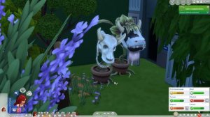 The Sims 4, Симс 4, Проглотис Людоедия или Жвачное Растение
