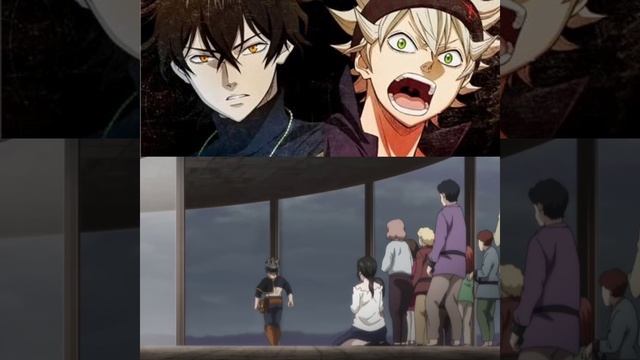 Аста Влитает на двигающиеся  крепость (Новая Сила Асты)Черный клевер - Black Clover   #BlackClover