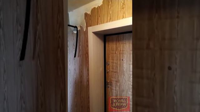 Установили входную дверь «Йошкар,Карп.ель»+3 двери «Дельта»+широкий откос в Гае.Роял-двери.