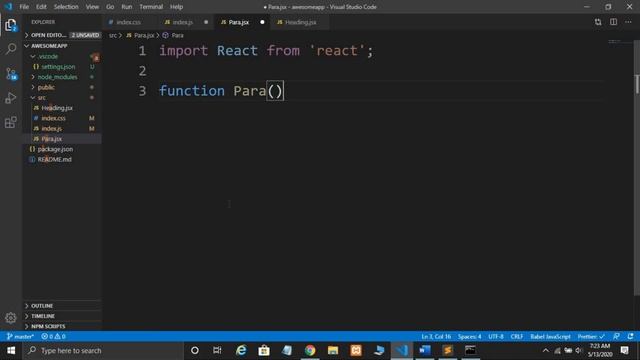 React Components in Hindi | Functional Component in React JS Hindi in 2020 #18