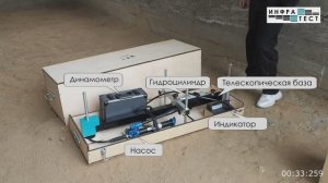 Статический прибор Инфратест для определения модуля деформации согласно ГОСТ Р 59866-2022