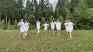 В предновогодней суете вспоминаем лето "Славянский танец" Театр танца Стрекоза Железногорск-Илимски