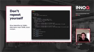Infrastructure as Code auf Kubernetes mit Helm und Helmfile – INNOQ Technology Lunch