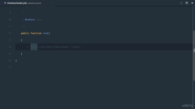 Udemy best laravel - 078 Admin seeder смотреть онлайн