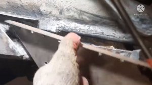 Восстановление переднего лонжерона. Мерседес Т1.