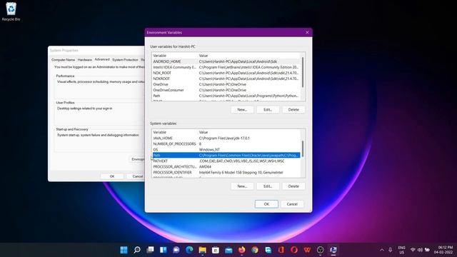 JAVA Installation || System variable || java download || command prompt version check смотреть онлайн