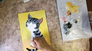 Как нарисовать Полосатого КОТЕНКА