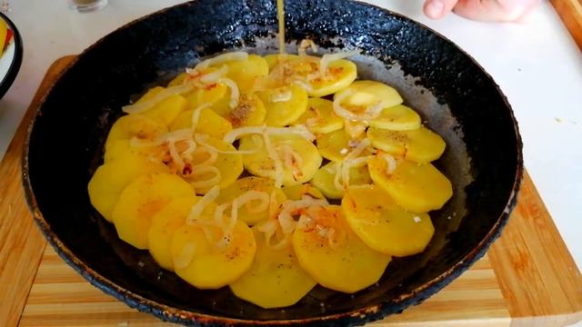 КАРТОФЕЛЬ "АННА". Очень простой, но вкусный рецепт приготовления картофеля! ☺ смотреть онлайн