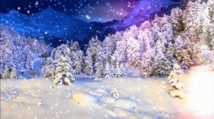 Футаж "Зимняя сказка"