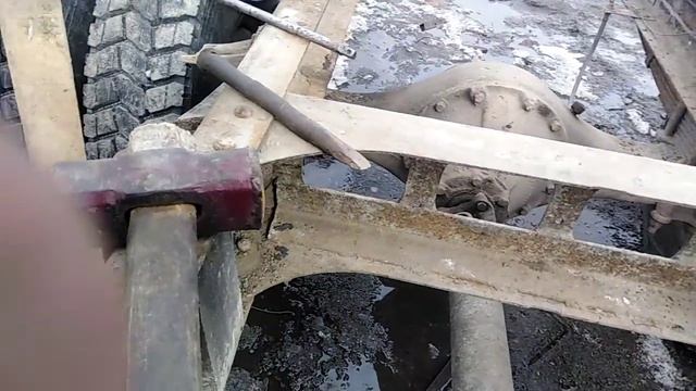 Восстановление рамы Фусо 1992 г.