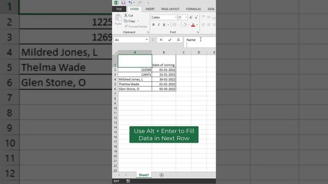 Learn this little-known trick to split an Excel cell and enter two pieces of information