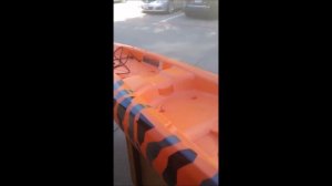 FISHING KAYAK-MODIFIED PELICAN BOOST 100 KAYAK-pelican vinyl