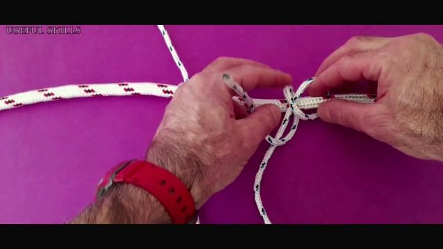 Узел Констриктор | Как Сделать Узел Удав | Двойной Констриктор | Constrictor Knot #usefulskills смотреть онлайн