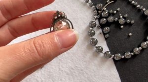 183. Переделка украшения из гематита