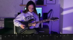 VØJ, Narvent - Memory Reboot (guitar cover with tabs)